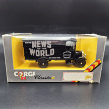 Load image into Gallery viewer, Corgi 1929 Thornycroft Van - News Of The World C848 1985 Corgi Classics 1:43 Diecast Model