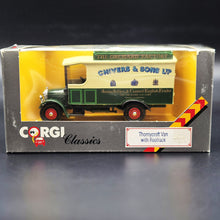Load image into Gallery viewer, Corgi 1929 Thornycroft Van with Roof Rack - Chivers &amp; Sons C859/2 1985 Corgi Classics 1:43 Diecast Model