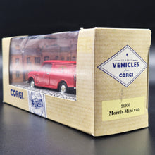 Load image into Gallery viewer, Corgi 1961 Morris Mini Van Royal Mail Red #96950 1993 Corgi Classics 1:43 Diecast Model