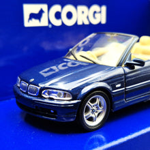 Load image into Gallery viewer, Corgi 1998 BMW 3 Series E46 330Ci Cabriolet Dark Blue #TY97301 1:43 Diecast Model