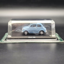 Load image into Gallery viewer, Del Prado 1957 Fiat 500 Pale Blue 1:43 Del Prado Collection Diecast Model