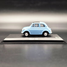 Load image into Gallery viewer, Del Prado 1957 Fiat 500 Pale Blue 1:43 Del Prado Collection Diecast Model