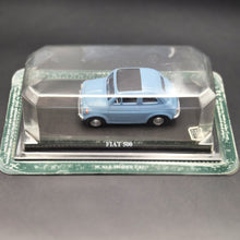 Load image into Gallery viewer, Del Prado 1957 Fiat 500 Pale Blue 1:43 Del Prado Collection Diecast Model