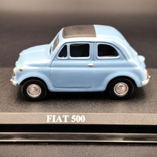 Load image into Gallery viewer, Del Prado 1957 Fiat 500 Pale Blue 1:43 Del Prado Collection Diecast Model