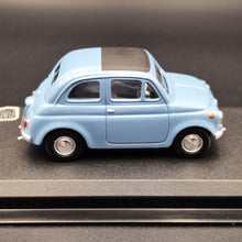 Load image into Gallery viewer, Del Prado 1957 Fiat 500 Pale Blue 1:43 Del Prado Collection Diecast Model