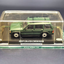 Load image into Gallery viewer, Del Prado 1993 Jeep Grand Cherokee Dark Green 1:43 Del Prado Collection Diecast Model