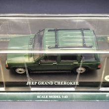 Load image into Gallery viewer, Del Prado 1993 Jeep Grand Cherokee Dark Green 1:43 Del Prado Collection Diecast Model