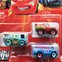 Load image into Gallery viewer, Disney Pixar Cars Mini Racers 3 Pack Thunder Hollow Series-Superfly, Rusteze Lightning McQueen, Blindspot Set