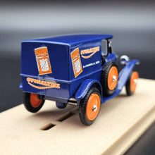 Load image into Gallery viewer, Eligor 1925 Opel Laubfrosch Camionnette (Van) Ovomaltine #1064 Blue 1/43 Diecast Model