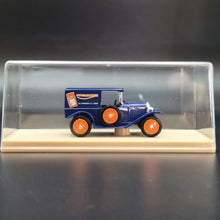 Load image into Gallery viewer, Eligor 1925 Opel Laubfrosch Camionnette (Van) Ovomaltine #1064 Blue 1/43 Diecast Model