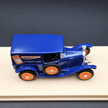 Load image into Gallery viewer, Eligor 1925 Opel Laubfrosch Camionnette (Van) Ovomaltine #1064 Blue 1/43 Diecast Model