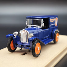 Load image into Gallery viewer, Eligor 1925 Opel Laubfrosch Camionnette (Van) Ovomaltine #1064 Blue 1/43 Diecast Model