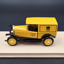 Load image into Gallery viewer, Eligor 1925 Opel Laubfrosch Camionnette (Van) Postes Allemandes (German Post Office) #1065 Yellow 1/43 Diecast Model