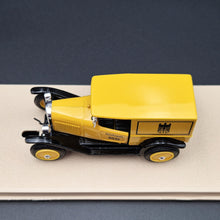 Load image into Gallery viewer, Eligor 1925 Opel Laubfrosch Camionnette (Van) Postes Allemandes (German Post Office) #1065 Yellow 1/43 Diecast Model