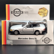 Load image into Gallery viewer, Gama Mini 1993 Mercedes-Benz SL Coupe Silver #1137 1:43 Diecast Car