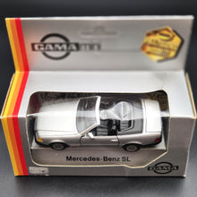 Load image into Gallery viewer, Gama Mini 1993 Mercedes-Benz SL Coupe Silver #1137 1:43 Diecast Car