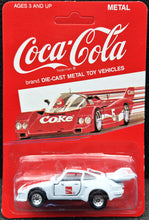 Load image into Gallery viewer, Hartoy 1988 Porsche 935 White Coco-Cola Series Diecast Car