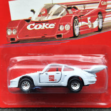 Load image into Gallery viewer, Hartoy 1988 Porsche 935 White Coco-Cola Series Diecast Car