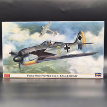 Load image into Gallery viewer, Hasegawa Focke-Wulf Fw190A-3/A-4 'Eagle Head' #09942 1:48 Scale Model Kit