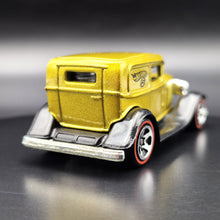 Load image into Gallery viewer, Hot Wheels 2005 1932 Ford Delivery Gold #97 Red Lines 2/5 - Rare