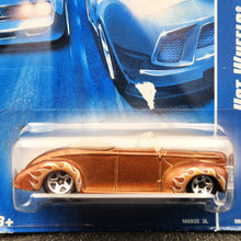 Load image into Gallery viewer, Hot Wheels 2008 1940 Ford Convertible Copper #69 All Stars 29/36 New Long Card