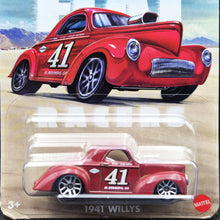 Load image into Gallery viewer, Hot Wheels 2025 1941 Willys Dark Red Salt Flat Racers 3/5 New