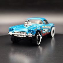 Load image into Gallery viewer, Hot Wheels 2024 1962 Corvette Gasser Teal HW Drag Strip 5 Pack Exclusive