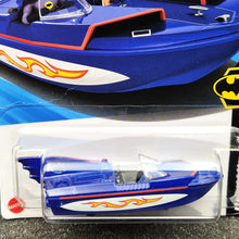 Load image into Gallery viewer, Hot Wheels 2025 1966 Bat Boat Dark Blue #232 Batman 5/5 New Long Card