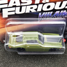 Load image into Gallery viewer, Hot Wheels 2025 1973 Chevy Camaro Dark Olive Fast &amp; Furious Villains 4/5 New