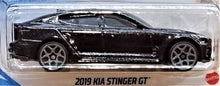Load image into Gallery viewer, Hot Wheels 2021 2019 Kia Stinger GT Black #118 HW Turbo 4/5 New Long Card
