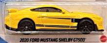 Load image into Gallery viewer, Hot Wheels 2021 2020 Ford Mustang Shelby GT500 Yellow #143 HW Torque 4/5 New