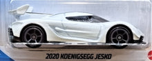 Load image into Gallery viewer, Hot Wheels 2021 2020 Koenigsegg Jesko Arctic White #86 HW Torque 2/5 New