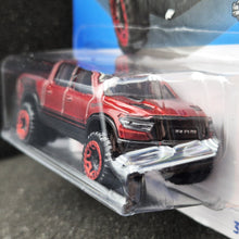 Load image into Gallery viewer, Hot Wheels 2022 2020 Ram 1500 Rebel Red #23 HW Hot Trucks 1/10 New Long Card