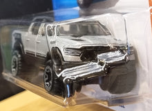 Load image into Gallery viewer, Hot Wheels 2022 2020 Ram 1500 Rebel Silver #23 HW Hot Trucks 1/10 New Long Card