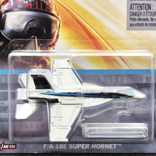 Load image into Gallery viewer, Hot Wheels 2024 F/A-18E Super Hornet Grey Hot Wheels Pop Culture Top Gun Maverick New