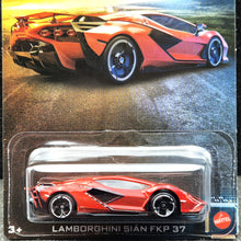 Load image into Gallery viewer, Hot Wheels 2025 Lamborghini Sian FKP 37 Dark Red Hybrid Speed Series 2/5 New Long Card