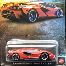 Load image into Gallery viewer, Hot Wheels 2025 Lamborghini Sian FKP 37 Dark Red Hybrid Speed Series 2/5 New Long Card