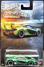 Load image into Gallery viewer, Hot Wheels 2025 McLaren P1 Bright Green Hybrid Speed Series 3/5 New Long Card