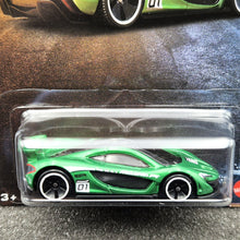 Load image into Gallery viewer, Hot Wheels 2025 McLaren P1 Bright Green Hybrid Speed Series 3/5 New Long Card