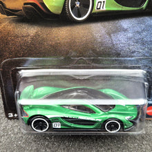 Load image into Gallery viewer, Hot Wheels 2025 McLaren P1 Bright Green Hybrid Speed Series 3/5 New Long Card