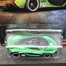 Load image into Gallery viewer, Hot Wheels 2025 McLaren P1 Bright Green Hybrid Speed Series 3/5 New Long Card