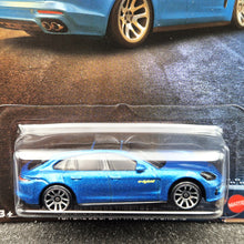 Load image into Gallery viewer, Hot Wheels 2025 Porsche Panamera Turbo S E-Hybrid Sport Blue Hybrid Speed Series 4/5 New Long Card