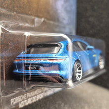 Load image into Gallery viewer, Hot Wheels 2025 Porsche Panamera Turbo S E-Hybrid Sport Blue Hybrid Speed Series 4/5 New Long Card