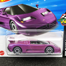 Load image into Gallery viewer, Hot Wheels 2025 '94 Bugatti EB110 SS Dark Purple #221 HW Race Day 9/10 New