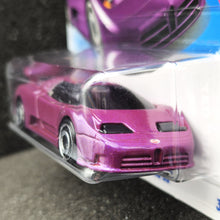Load image into Gallery viewer, Hot Wheels 2025 '94 Bugatti EB110 SS Dark Purple #221 HW Race Day 9/10 New