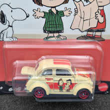 Load image into Gallery viewer, Hot Wheels 2025 60s Fiat 500D Modificado Cream Peanuts 75 Years Series 5/5 New
