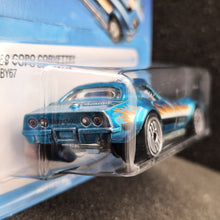 Load image into Gallery viewer, Hot Wheels 2025 '69 Copo Corvette Ice Blue Ultra Hots 8/8 New Long Card