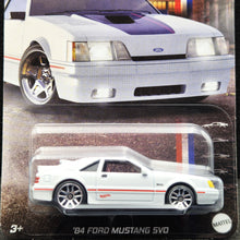 Load image into Gallery viewer, Hot Wheels 2025 '84 Mustang SVO White Mustang 60 Years 5/10 New Long Card