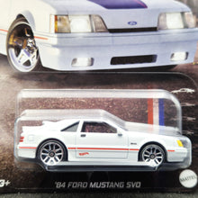 Load image into Gallery viewer, Hot Wheels 2025 '84 Mustang SVO White Mustang 60 Years 5/10 New Long Card