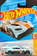 Load image into Gallery viewer, Hot Wheels 2023 Aston Martin Vantage GTE Light Blue #98 HW Turbo 2/5 New Long Card